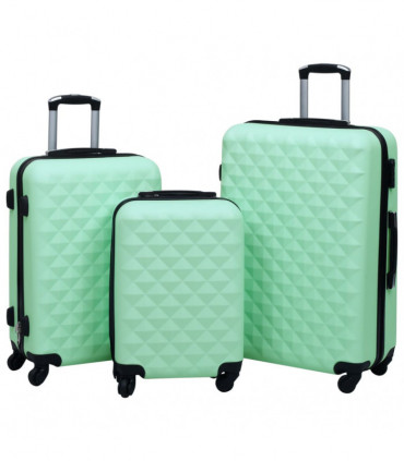 Hardcase Trolley Set 3 pcs Mint ABS