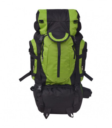 Hiking Backpack XXL 75 L Black and Green