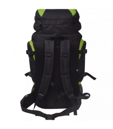 Hiking Backpack XXL 75 L Black and Green