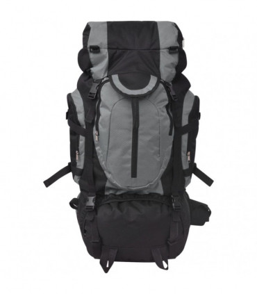 Hiking Backpack XXL 75 L Black and Grey