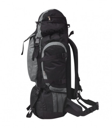 Hiking Backpack XXL 75 L Black and Grey
