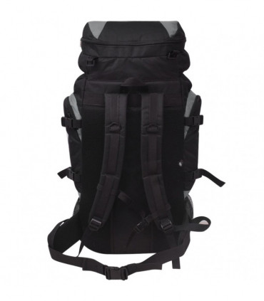 Hiking Backpack XXL 75 L Black and Grey