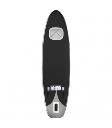 Inflatable Stand Up Paddle Board Set Black 360x81x10 cm
