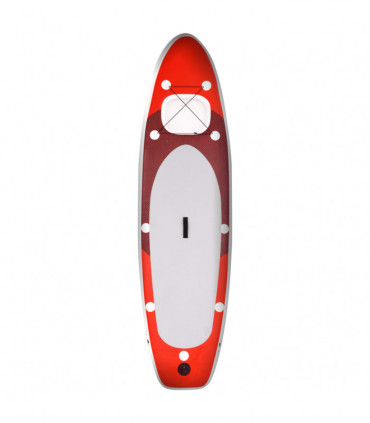 Inflatable Stand Up Paddle Board Set Red 330x76x10 cm