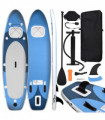 Inflatable Stand Up Paddle Board Set Sea Blue 360x81x10 cm