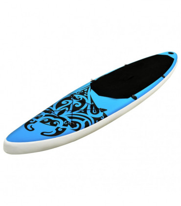 Inflatable Stand Up Paddleboard Set 305x76x15 cm Blue