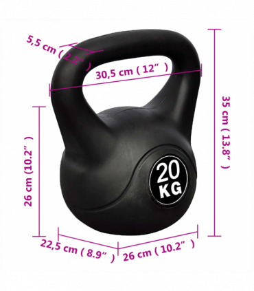 Kettlebell 20 kg
