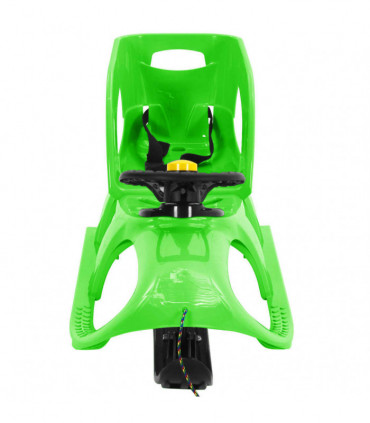 Sledge with Seat and Wheel Green 102.5x40x23cm Polypropylene