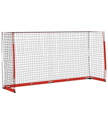 Soccer Goal 366.5x91x183 cm Steel