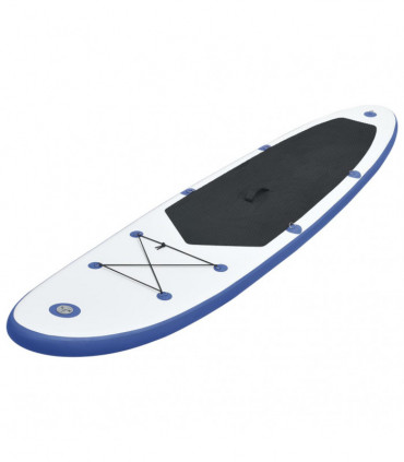 Stand Up Paddle Board Set SUP Surfboard Inflatable Blue and White