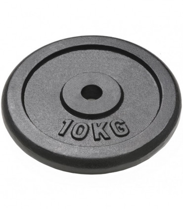 Weight Plates 4 pcs 2x10 kg+2x5 kg Cast Iron