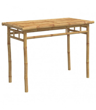 vidaXL 5 Piece Garden Dining Set Bamboo