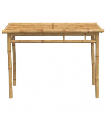 vidaXL 5 Piece Garden Dining Set Bamboo