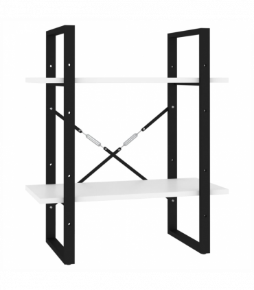 vidaXL 5-Tier Book Cabinet White 60x30x175 cm Engineered Wood
