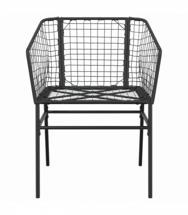 vidaXL 9 Piece Garden Dining Set Black Poly Rattan Glass