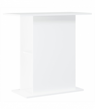 vidaXL Aquarium Stand White 75x36x72.5 cm Engineered Wood