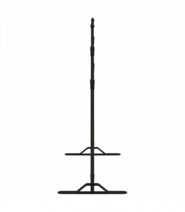 vidaXL Backdrop Stand Black 254x243 cm Steel