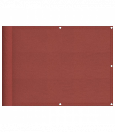 vidaXL Balcony Screen Terracotta 75x800 cm 100% Polyester Oxford