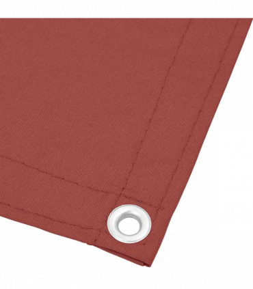 vidaXL Balcony Screen Terracotta 75x800 cm 100% Polyester Oxford