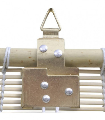 vidaXL Bamboo Roller Blinds 4 pcs 120x160 cm Natural