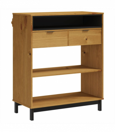 vidaXL Bar Table FLAM 92x45x110 cm Solid Wood Pine