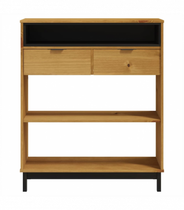 vidaXL Bar Table FLAM 92x45x110 cm Solid Wood Pine