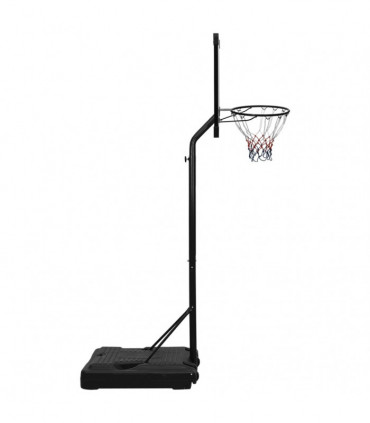 vidaXL Basketball Stand Transparent 256-361 cm Polycarbonate