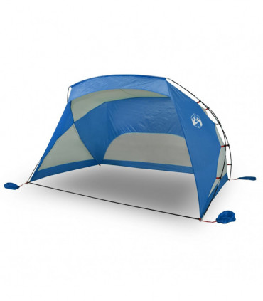 vidaXL Beach Tent Azure Blue 274x178x170/148 cm 185T Polyester