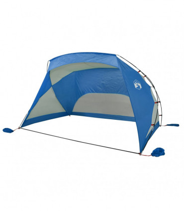 vidaXL Beach Tent Azure Blue 274x178x170/148 cm 185T Polyester