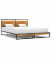 vidaXL Bed Frame Metal 160x200 cm