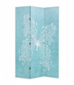 vidaXL Folding Room Divider 120x170 cm Butterfly Blue