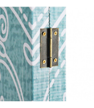 vidaXL Folding Room Divider 120x170 cm Butterfly Blue