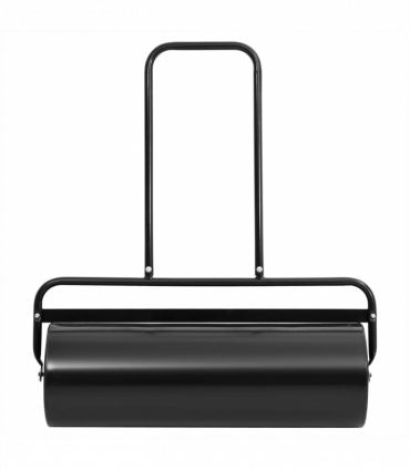 vidaXL Garden Lawn Roller with Handle Black 63 L Iron and Steel