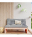 vidaXL Garden Middle Sofa 120x80 cm Solid Wood Douglas