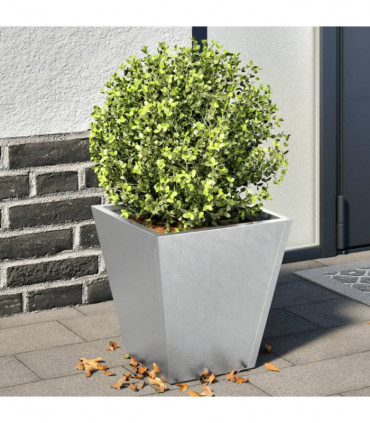 vidaXL Garden Planters 30x30x30 cm 2 pcs Galvanised Steel