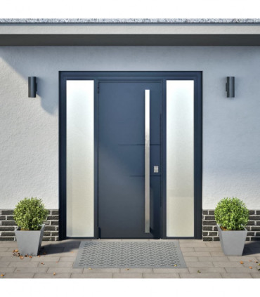 vidaXL Garden Planters 30x30x30 cm 2 pcs Galvanised Steel