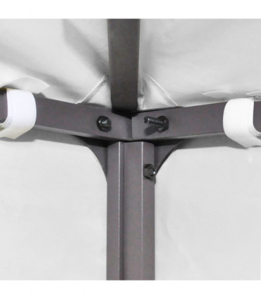 vidaXL Gazebo Top Cover 270 g/m² 3x3 m White
