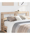 vidaXL Headboard with Shelves 120 cm Solid Wood Pine