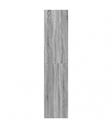 vidaXL Highboard Grey Sonoma 40x41x185 cm Engineered Wood