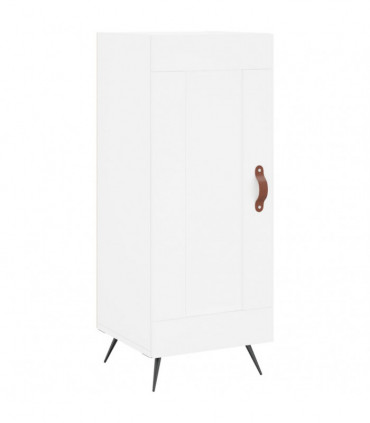 vidaXL Highboard White 34.5x34x180 cm Engineered Wood
