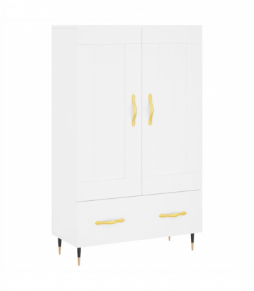 vidaXL Highboard White 69.5x31x115 cm Engineered Wood
