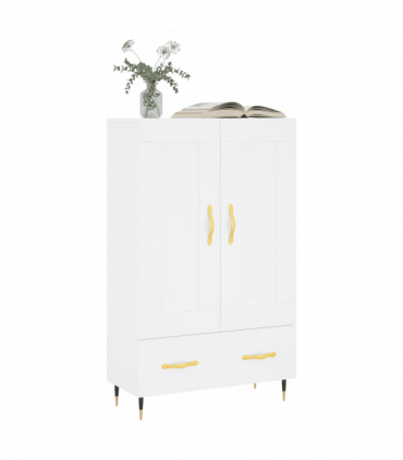 vidaXL Highboard White 69.5x31x115 cm Engineered Wood