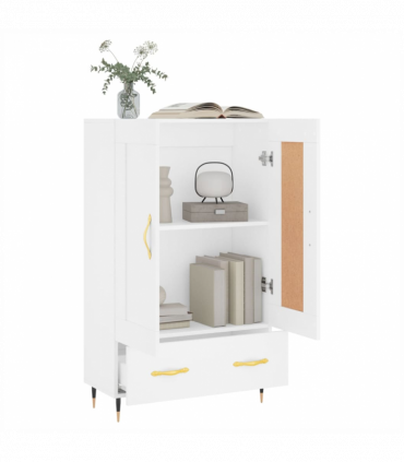 vidaXL Highboard White 69.5x31x115 cm Engineered Wood