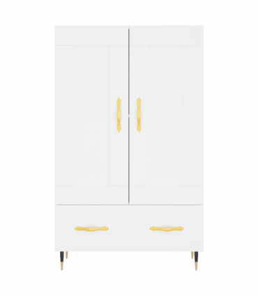 vidaXL Highboard White 69.5x31x115 cm Engineered Wood