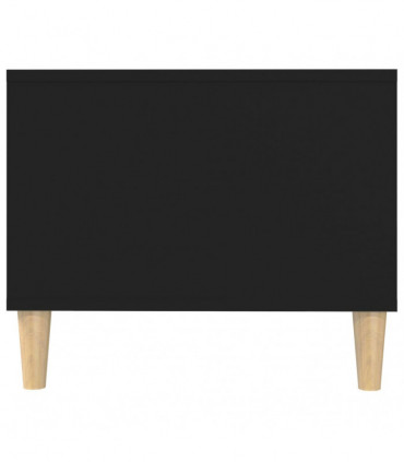 Coffee Table Black 102x50x40 cm Engineered Wood