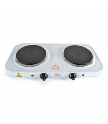 Kitchen Perfected Double Hot Plate E4202WH- White