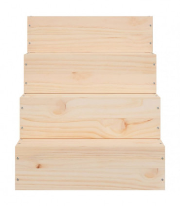Pet Stair 40x49x47 cm Solid Wood Pine