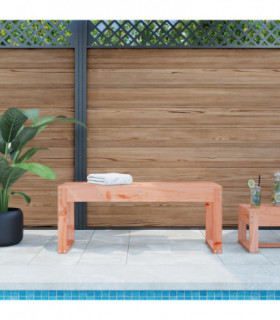 vidaXL Garden Bench 110x38x45 cm Solid Wood Douglas