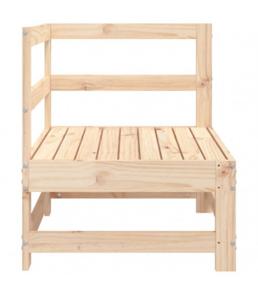 vidaXL Garden Corner Sofa Solid Wood Pine