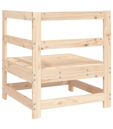 vidaXL Garden Corner Sofa Solid Wood Pine